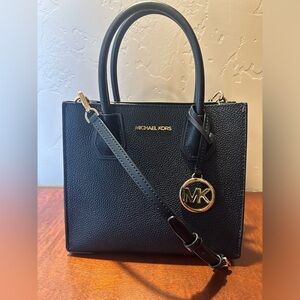 Michael Kors Mercer xs pebbled leather crossbody